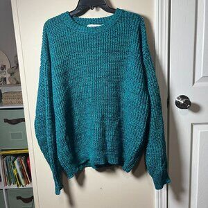 Vintage 90's Honors Knit Chunky Grandpa Sweater